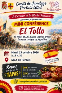 Fête de l&rsquo;hispanité – Comité de jumelage Pertuis – Utiel