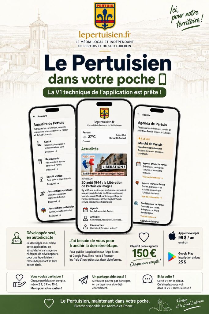 a43f6971-c119-43db-a03e-4e79150a6e3d-683x1024 LePertuisien dans votre poche : la V1 de l’application est prête !