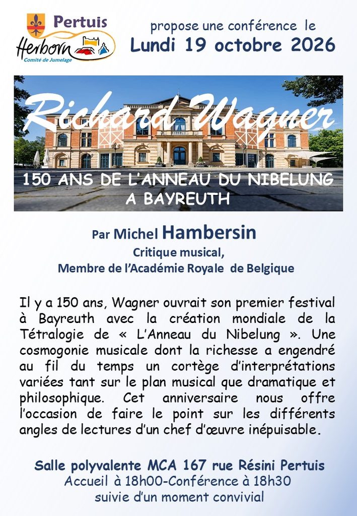 Wagner-3-709x1024 Comité de jumelage Pertuis Herborn - Conférence sur Wagner